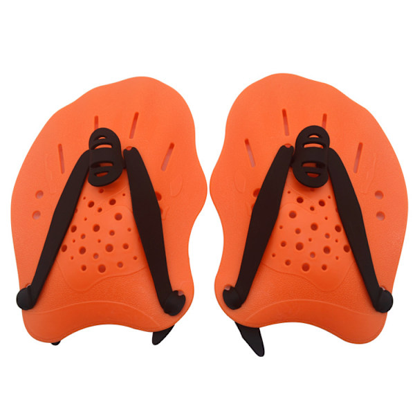 Contour Swim Paddles Hand, Swim Training Hand Paddles with Adjustable Straps, Swimming Hand Paddles for Women and Men（M）