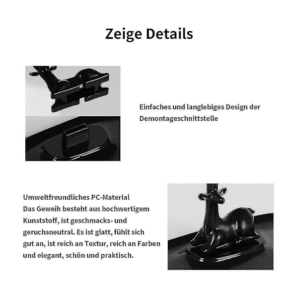 Deer Antler Tree Stand, smykkeholder/halskjede Stand/armbånd Display