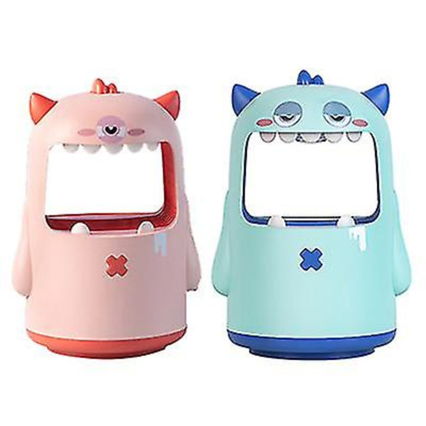 Lille Monster Mygglampe Usb Hjem Soverom Lys Berøring Fysisk Dempe Mygg Myggfelle* @bugu（rosa）