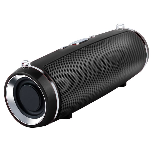 Bærbare Bluetooth-højttalere Trådløse & Vandtætte Deep Bass Subwoofer-Sort