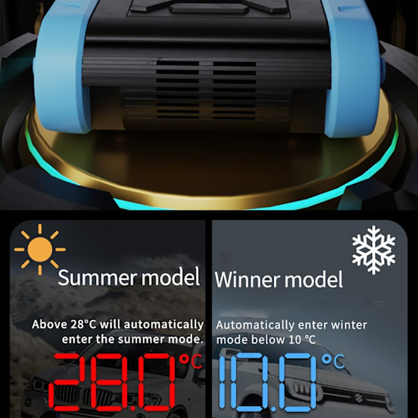Bilbatterilader, 6 AMP, 12V Smart Batteri Vedlikeholdslader Bil 12V Batteri Vedlikeholder Desulfator