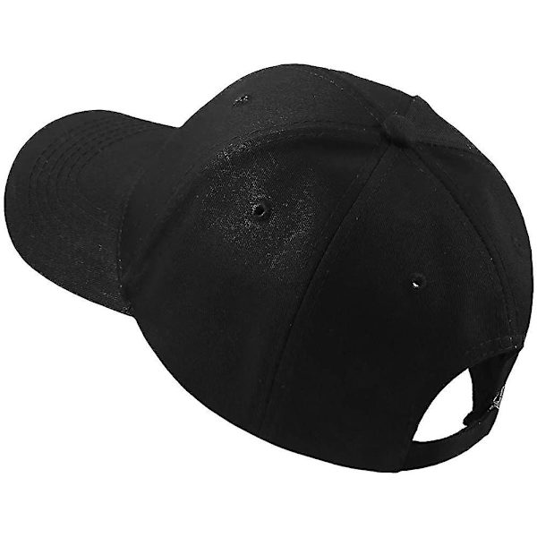 Justerbar cap: unisex -pappahatt i enfärgade färger (män och kvinnor)