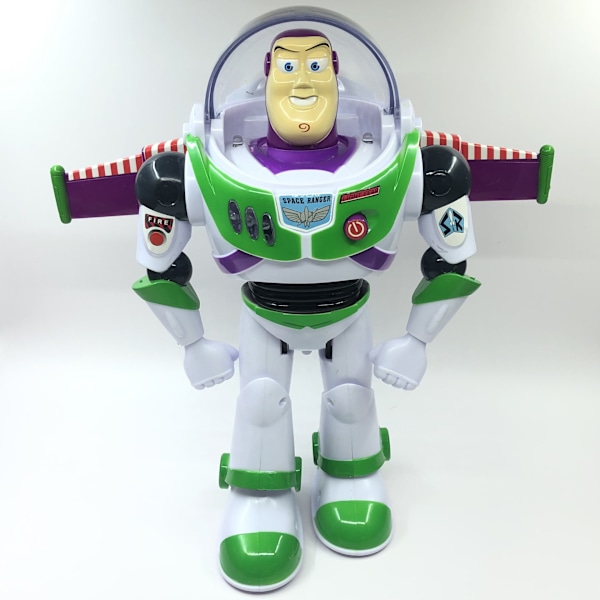 Store Buzz Lightyear Interaktivt Snakkendes Actionfigur Fra Toy Story, 15cm, Inneholder 10+ Engelske Fraser, Samhandler Med Andre Figurer Og Lekevarer