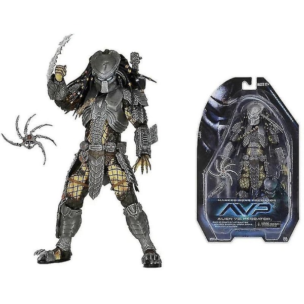 Predator Figur Neca Aliens Vs Predator Series Alien Covenant Ældste Youngblood Predator Serpent Hunter Legetøj Film Action Figur[hsf]（B）