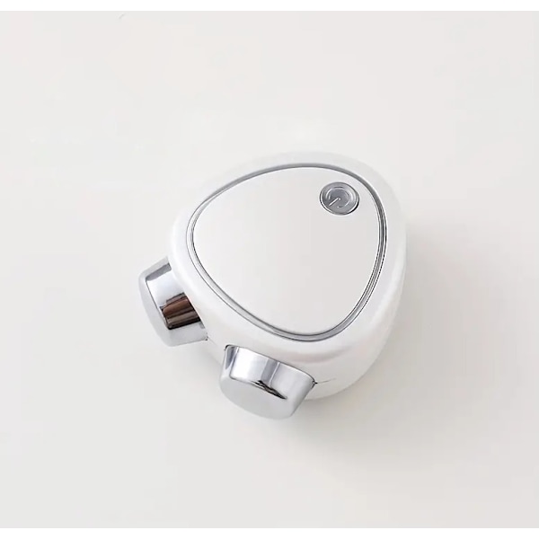 Mikroström ansiktslyftningsinstrument, USB elektrisk dubbelrulle ansiktsmassageapparat