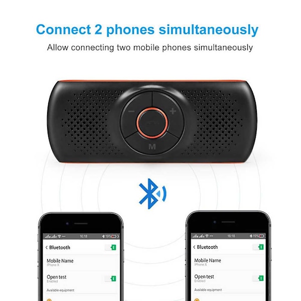 Håndfri Bluetooth til telefonSupport Trådløs håndfri opkald til Siri