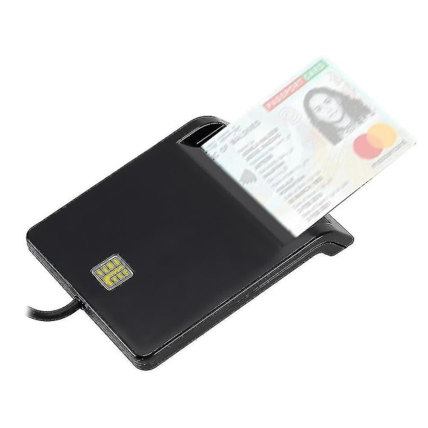 Smartkortleser Dod Military Usb Common Access Cac/sim/id/ic Bank-/brikkekort