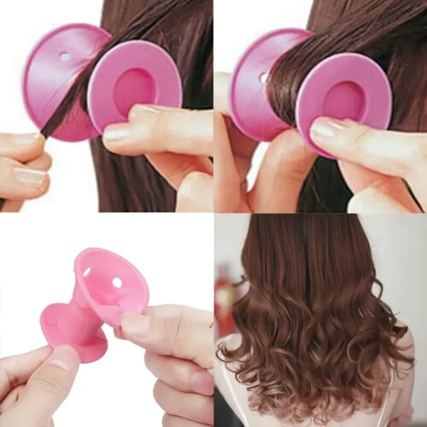40 stk. Pilz Curler Half Puff Roll Kein Clip Half Stil Roll Weiche Magie DIY Curling Frisur Werkzeuge Half Zubehör