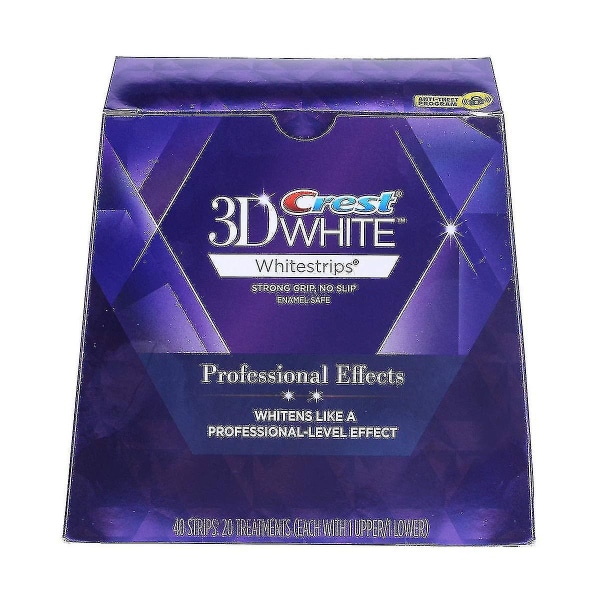3D White Luxe Professional Effects Tandblekningskit - 3D Professional Whitening Strips