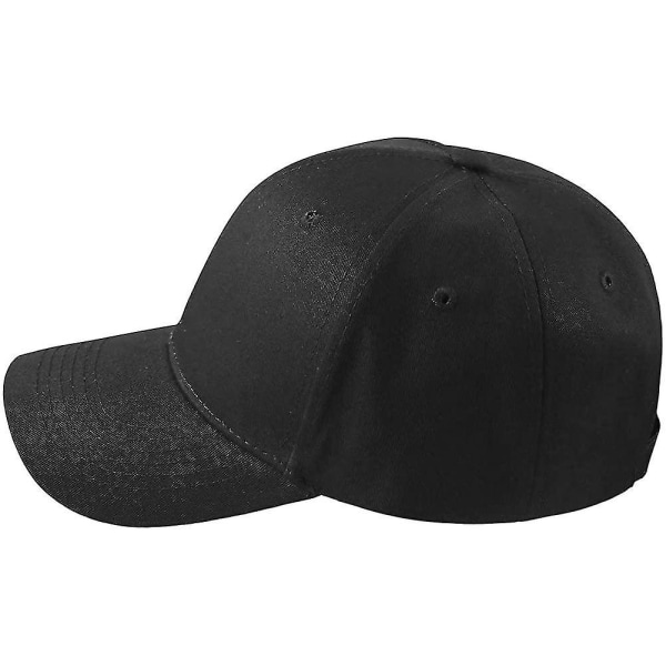 Justerbar cap: unisex -pappahatt i enfärgade färger (män och kvinnor)