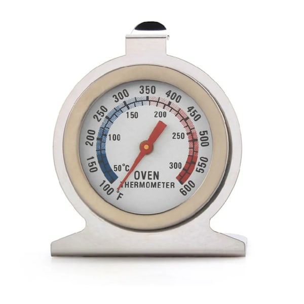 Ovns termometer opptil 300°c rustfritt stål ovns termometer kjøkken termometer grill termometer med krok umiddelbar avlesning for kjøkken