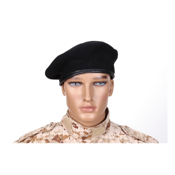Unisex Military Army Hat Mænd Fransk stil Uniform Casual Stree Baret Cap (4)