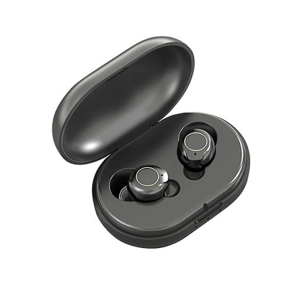 2022 Ny intelligent ny stil hörapparat Usb uppladdningsbar lågbrus bredfrekvens en-klicks ljudförstärkare（svart）