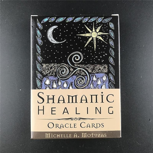 Shamanic Healing Oracle Cards Tarotkort til voksne børn Indendørs brætspil (én størrelse, multicolor)