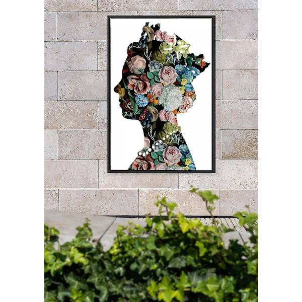 Hennes Majestät Drottning Elizabeth Ii respekterar väggkonst Memorabilia Tribute-tryck (30X40CM)