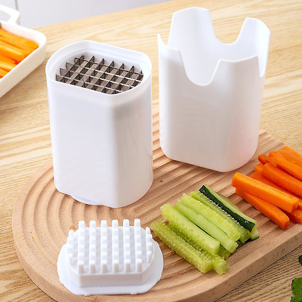 Potatishackare Chipper Grönsaksskärare Pommes frites Maker Slicer Köksverktyg