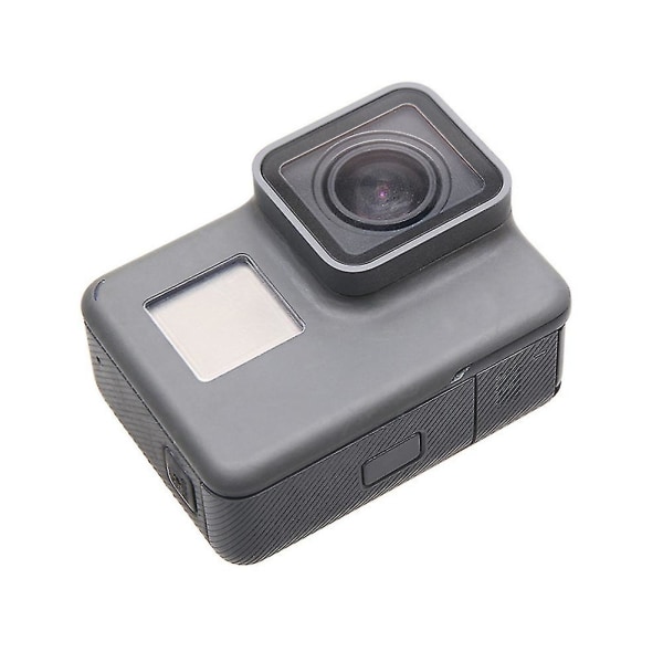 Kameralinse av glass for Gopro Hero7 6 5 reservedeler linsedeksel erstatning UV-linse for Gopro Hero7 6 (svart)