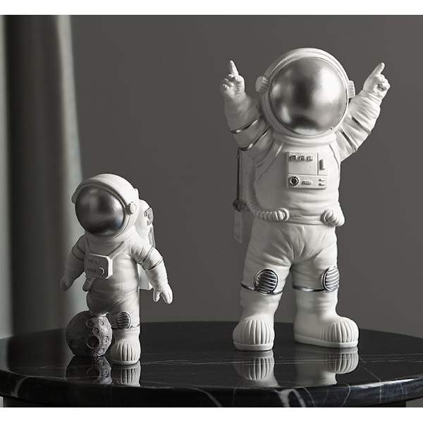 Rumudforsker Astronaut Model Legetøj: Unik Bil Dekoration & Hjem Ornament - Perfekt Fødselsdagsgave!