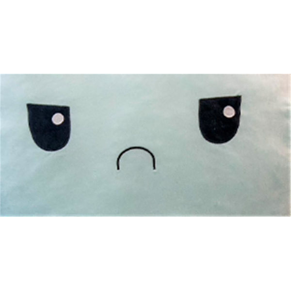 Flip Octopus Doll Suuri kaksipuolinen Flip Mood Face Vaihteleva nukke Vihainen Dekompressio Pehmolelu Syntymäpäivälahja Vaaleansininen Vaaleansininen! Halkaisija 90 cm (sisä