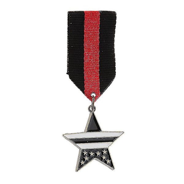 5x-vintage Unisex Military Medal Army Badges Tähti Rintaneula Korut Tyyli 1 (5 Kpl)