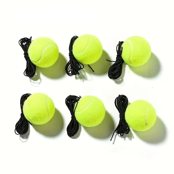 Elastinen köysi tennispallo, tennis harjoituspallo joustavalla narulla aloittelijoille
