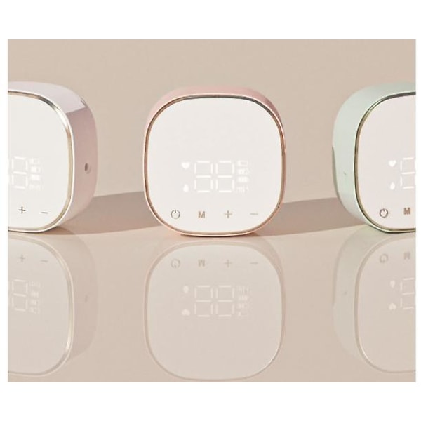 2-pack bærbar brystpumpe, dobbel håndfri brystpumpe, LCD-skjerm, lite støy og smertefri, 2 moduser og 9 nivåer elektrisk brystpumpe bærbar, 180 ml