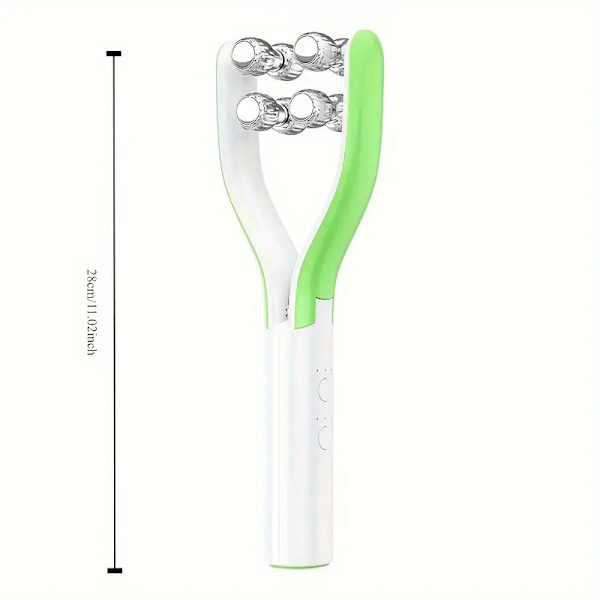 Rulle Ansigtsmassager, USB Elektrisk Ansigtsmassager, V Ansigtsrulle Skønhedsinstrument, Ansigtsmassager til Kvinder