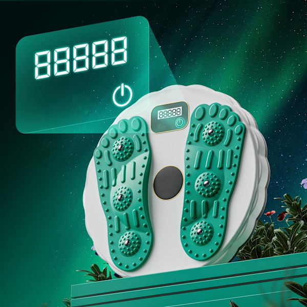 Twistbræt til styrketræning og fitness med elektronisk tæller - Ab Twister Board Mavevridningsdisk