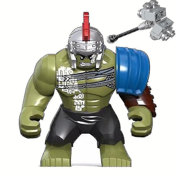 8,5 cm Hulk Stor storlek Thor Ragnarok Figurblock Konstruktion Byggstenar（879）