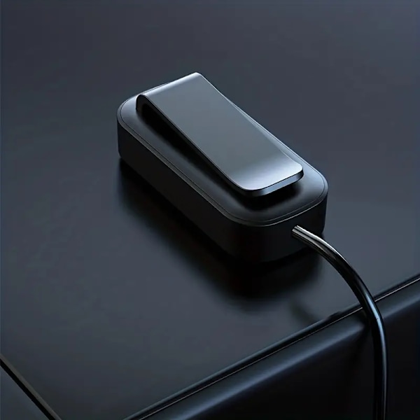 81W snabb billaddare, 6-portars fram- och baktillägg, samtidig laddning, 1 typ-C, 2 USB, 59,06\" förlängningskabelklämma
