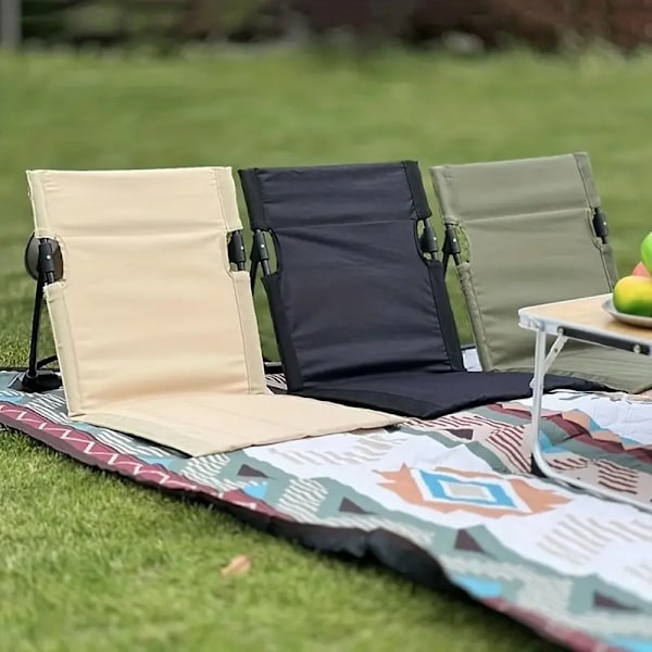 Lättvikts, hopfällbar campingstol - perfekt för fiske, picknick och avkoppling utomhus