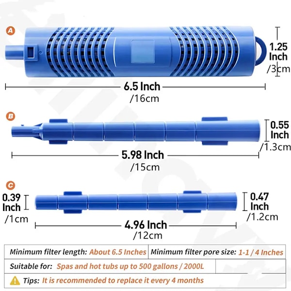 Rengjør og desinfiser bassenget med Universal Mineral Sticks!