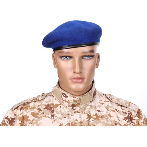 Unisex Military Army Hat Mænd Fransk Style Uniform Casual Stree Baret Cap（3）