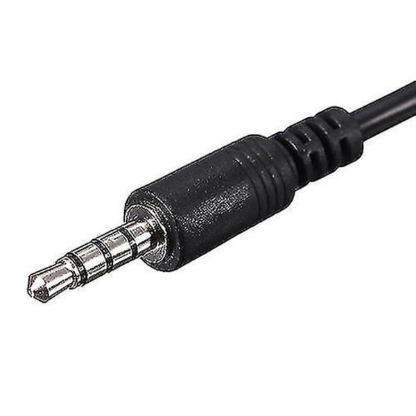 3,5 mm han audio aux-in-jack til usb 2.0 type A hun Otg konverter kabel