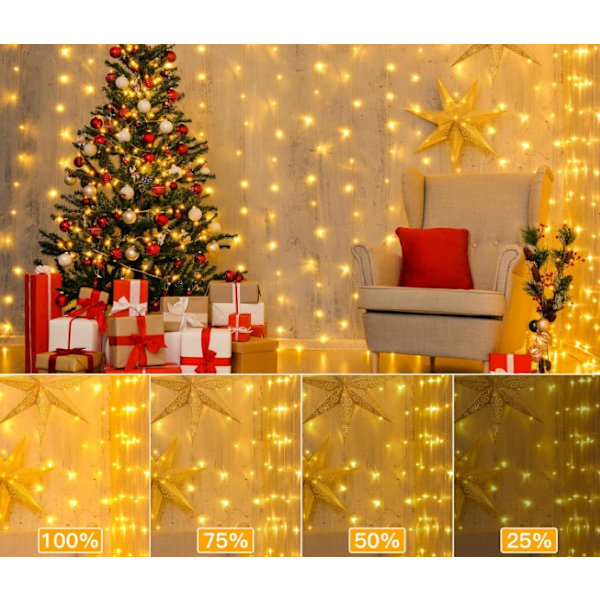 Julstämningslampor LED-dekorationer för jul