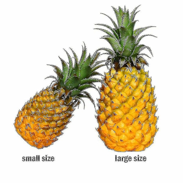 Realistiska konstgjorda frukter falska ananas för visning Hy