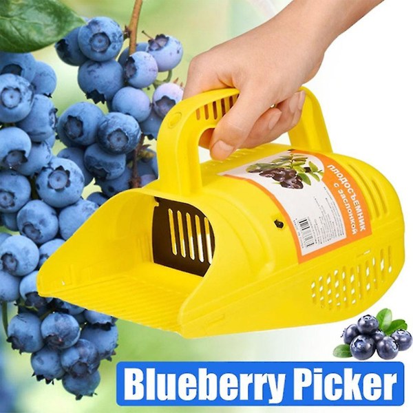 Blueberry Picker Ergonomiskt mjukt handtag Lätt att använda för att plocka bär Grossist Trädgårdsredskap
