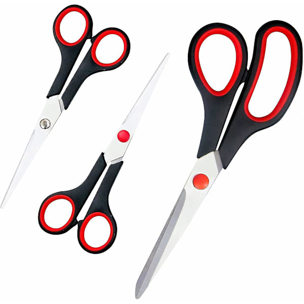 Brevpapir Papir Lille saks Let greb Blødt håndtag Rustfrit stål Super Sharp Titanium Coated Blade Komfortabelt Hjem Køkken Urter Kunst Håndværk Tai