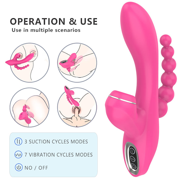Voksensexlegetøj, Multifrekvens Vibrationsuger, Masturbator