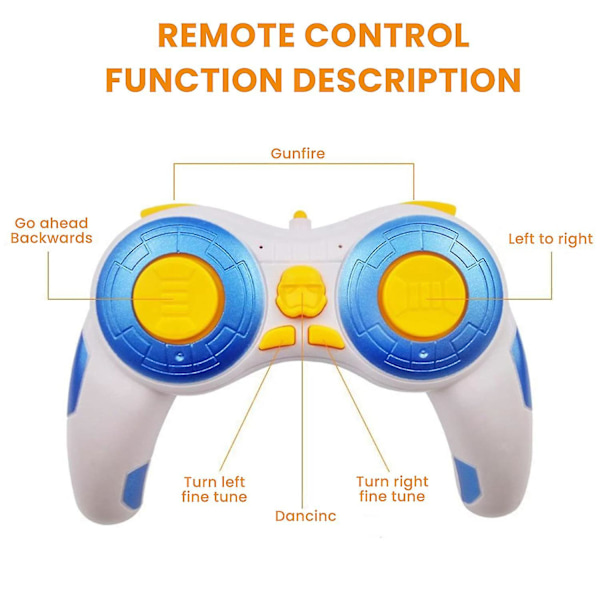 2.4g Fjärrkontroll Robot Intelligent Star Wars Uppgradera Rc Bb8 Robot Med Musik Ljud Actionfigur Present Leksaker Boll Bb-8 För Barn