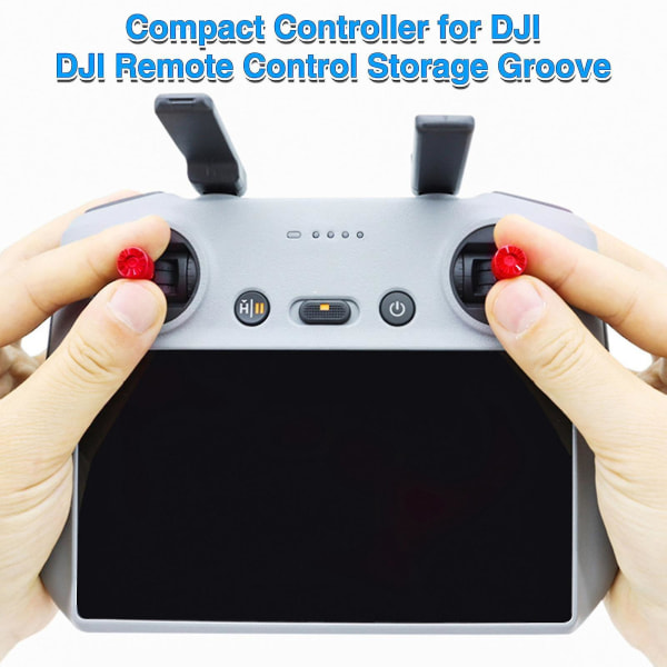 RC Thumb Rocker Sensitive Control Joysticks Reservedeler Controller Joysticks Drone Tilbehør for DJI Mini 4 Pro Mini 3 Pro-xdd（Multicolor）