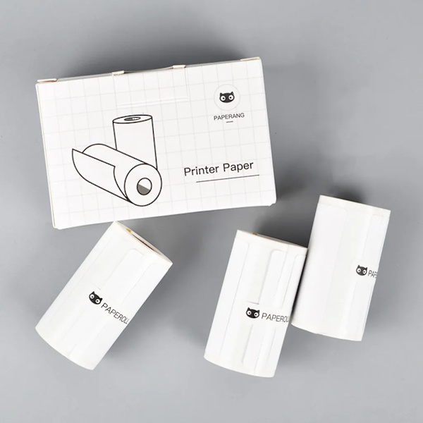 Rullar Självhäftande Termiskt Papper 57 x 30 mm Mini Skrivare Termiskt Papper Självhäftande Papper För Bild Foto Bärbar Skrivare