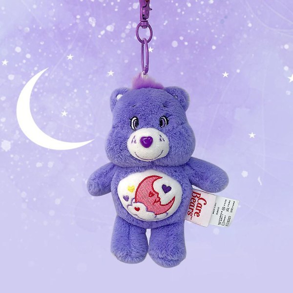 carebears sateenkaari karhu riipus hoito karhu nukke riipus nukke pehmolelu tyttö lahja[HSF](15cm，8)