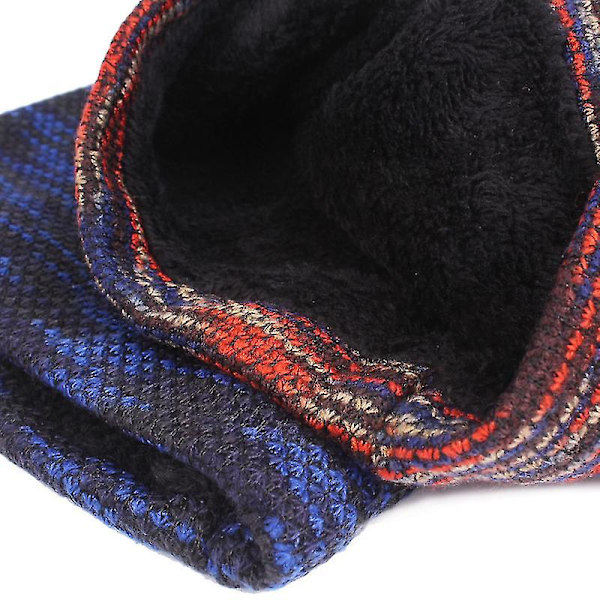 Strikket Beanie Vinterhue Herre Skull Beanie Mask Beanie Varm Løs Blød Hat
