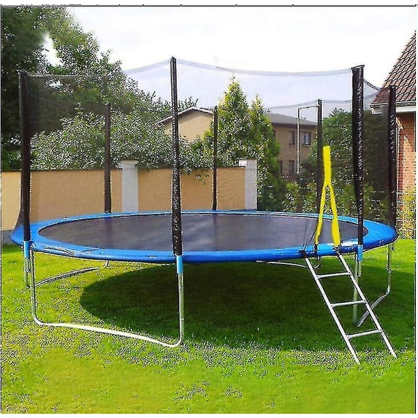 14 fots trampolinskyddsnät för utomhusbarn, skyddsnät för studsmattastaket i nylon , skyddsnät för trampolin för trampolin