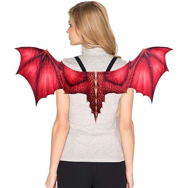 Halloween Karneval Voksen Dekorasjon Vevde Drage Vinger Cosplay Prop Vinger
