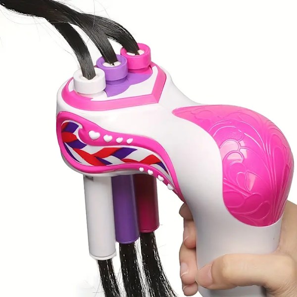 Automatisk hårfletningsmaskin för flickor - Elektrisk DIY-hårförmaskningsmaskin - Twist Knitting Roll Twisted Braiding Hair Styling Tools - Flickgåva