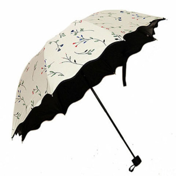 Kannettava taitettava manuaalinen sateenvarjo sisäänvedettävä kevyt, kompakti matka-aurinkovarjo