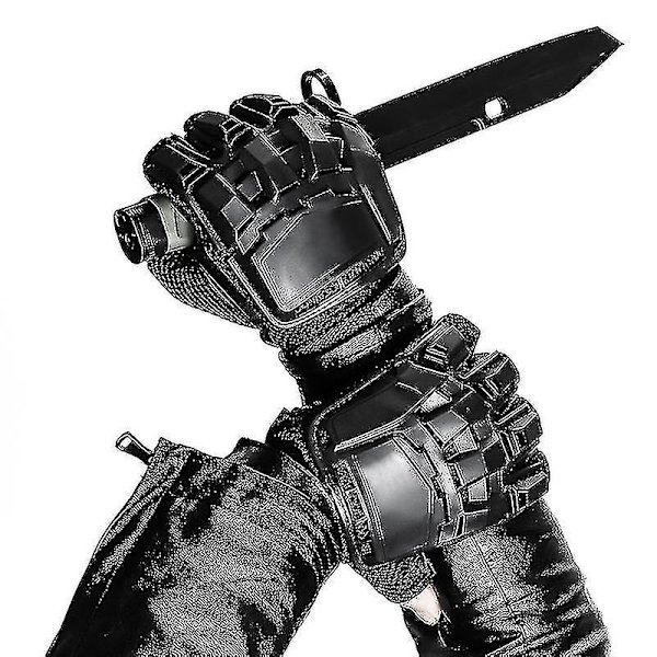 Taktiske handsker Army Military Airsoft Skydehandsker Mænds kamp Paintball Træning Klatring Halvfinger Handsker Mænd Outdoor Xl