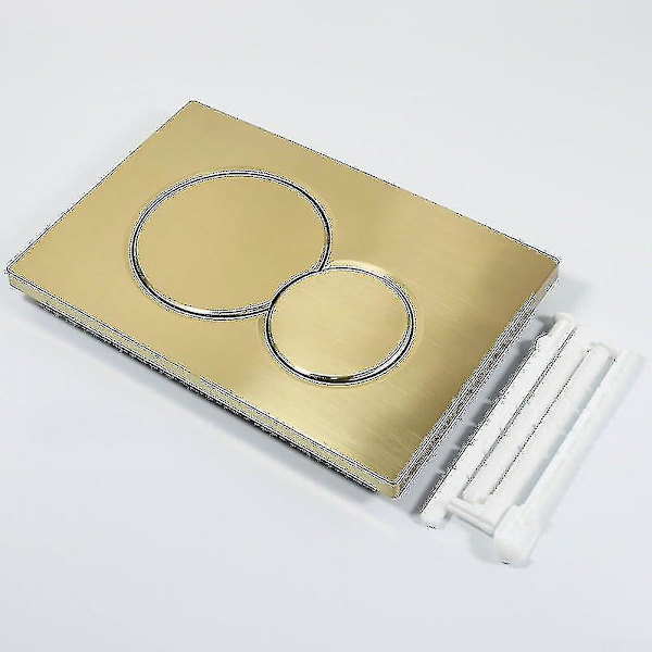 2024 Geberit Sigma01 Dual Flush Plate, Chrome Finish, 115.770, Gold-hhny